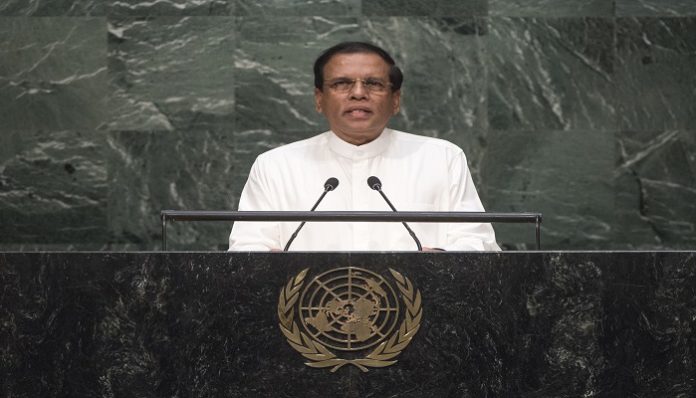 Address by His Excellency Maithripala Sirisena, President of the Democratic Socialist Republic of Sri Lanka
