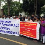 20171013 Protest Jaffna political prisoners AS 4