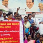 Protest Jaffna political prisoners US 5